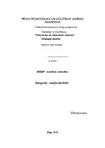 Konspekts 'Nodarbība "Meža draudziņš ezītis"', 1.