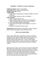 Konspekts 'Projekts dabasziņībās sākumskolā. Ūdens un laika apstākļi', 1.