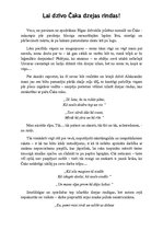 Eseja 'Lai dzīvo Čaka dzejas rindas!', 1.