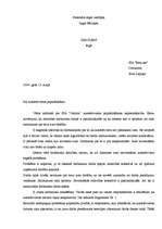 Paraugs 'Problēmziņojums iestādes vadītājam', 1.