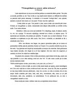 Eseja '"Visaugstākais uz zemes - mīlas svētums." (L.Pēlmanis)', 1.