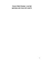 Konspekts 'Madonnas atspoguļojums renesansē', 51.