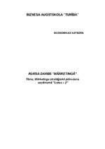 Referāts 'Mārketinga stratēģiskā plānošana uzņēmumā “Lotos – 2”', 1.