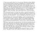 Eseja 'September 11', 1.