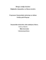 Konspekts 'Starptautiskā tirdzniecība, valsts maksājumu bilance', 1.