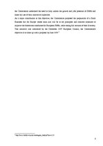 Konspekts 'Political, Economic and Legal Aspects in European Integration Issues', 6.