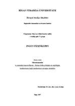 Konspekts 'Firmas rīcība pilnīgas un nepilnīgas konkurences tirgū. Konkurence un tirgus str', 1.