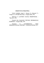 Referāts 'Demokrātija un parlamentārisms Eiropā 20.gadsimta sākumā', 12.