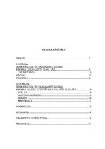 Referāts 'Demokrātija un parlamentārisms Eiropā 20.gadsimta sākumā', 14.