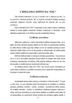 Referāts 'Reklāmas izpēte SIA "XXL"', 23.