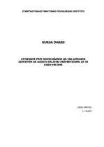Referāts 'Attieksme pret novecošanos un tās izpausmi sievietēm ar augstu un zemu pašvērtēj', 1.