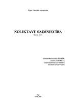 Referāts 'Noliktavu saimniecība', 1.