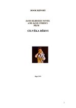 Referāts 'The Child of Man', 1.