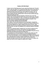 Referāts 'The Child of Man', 2.