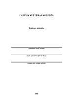 Prakses atskaite 'Tehniskās jaunrades nams "2 Annas"', 1.