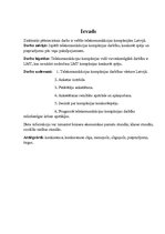 Referāts 'Telekomunikāciju tirgus un vide', 5.