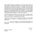 Eseja 'Vēstule par ceļojumu uz Ēģipti', 2.