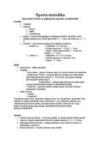 Referāts 'Sporta metodika', 1.