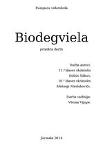 Prezentācija 'Biodegviela', 1.