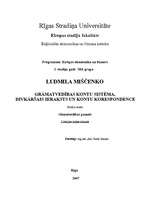 Konspekts 'Grāmatvedības kontu sistēma', 1.