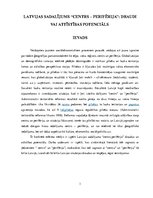 Referāts 'Latvijas sadalījums "centrs - perifērija": draudi vai attīstības potenciāls', 1.