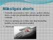 Prezentācija 'Mākslīgais aborts', 2.
