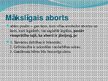 Prezentācija 'Mākslīgais aborts', 4.
