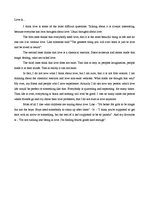 Eseja 'Love Is ...', 1.