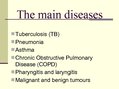 Prezentācija 'Diseases of the Respiratory System', 6.