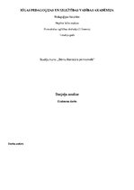 Paraugs 'Dzejoļu analīze', 1.