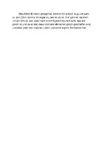 Eseja '"Jeder ist ein Genie." Albert Einstein', 3.