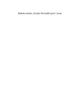 Referāts 'Latvijas Nacionālā opera. Analīze', 1.