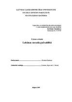 Prakses atskaite 'Prakse Lubānas novada pašvaldībā ', 1.