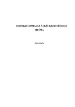 Diplomdarbs 'Nodokļu nomaksa ātrās kreditēšanas sistēmā', 1.