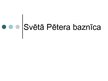 Prezentācija 'Svētā Pētera baznīca', 1.