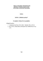 Konspekts 'Partijas ES, to apvienības', 1.