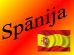 Prezentācija 'Spānija', 1.