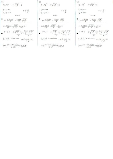 Konspekts 'Fizikas uzdevumu risinājumu apkopojums. Impulsa un enerģijas nezūdamības likumi.', 7.