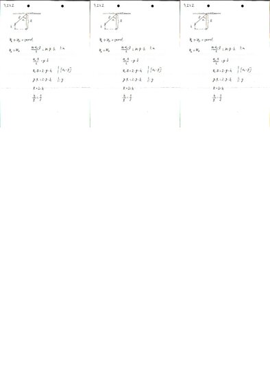 Konspekts 'Fizikas uzdevumu risinājumu apkopojums. Impulsa un enerģijas nezūdamības likumi.', 28.
