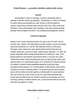 Referāts 'Erika Eriksona teorijas analīze', 2.
