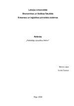 Referāts 'Patērētāju uzvedības faktori', 1.