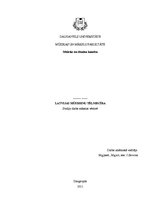 Referāts 'Latvijas mūsdienu tēlniecība', 1.