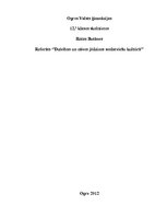 Referāts 'Dzīvības un nāves jēdziens senlatviešu kultūrā', 1.