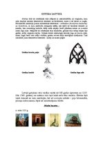 Konspekts 'Gotika Latvijā', 1.