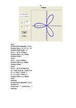 Konspekts 'Visual Basic pielietojums matemātikā', 67.