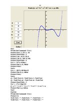 Konspekts 'Visual Basic pielietojums matemātikā', 85.