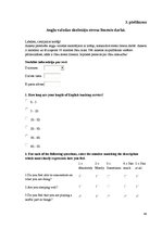 Diplomdarbs 'Stresa novērtēšanas un mazināšanas paņēmieni angļu valodas skolotāju darbā', 49.