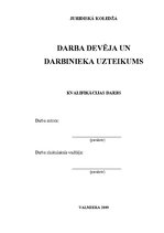 Diplomdarbs 'Darba devēja un darbinieka uzteikums', 1.