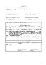 Paraugs 'Vienošanās par kompensācijas izmaksu', 1.