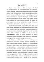 Referāts 'Neirolingvistiskā programmēšana', 4.